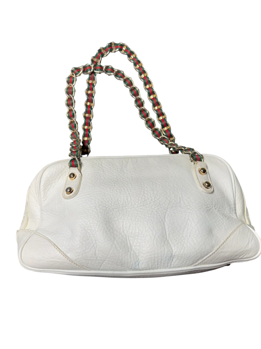 Gucci, Vintage All Leather Shoulder Bag, - Picture 2 of 13